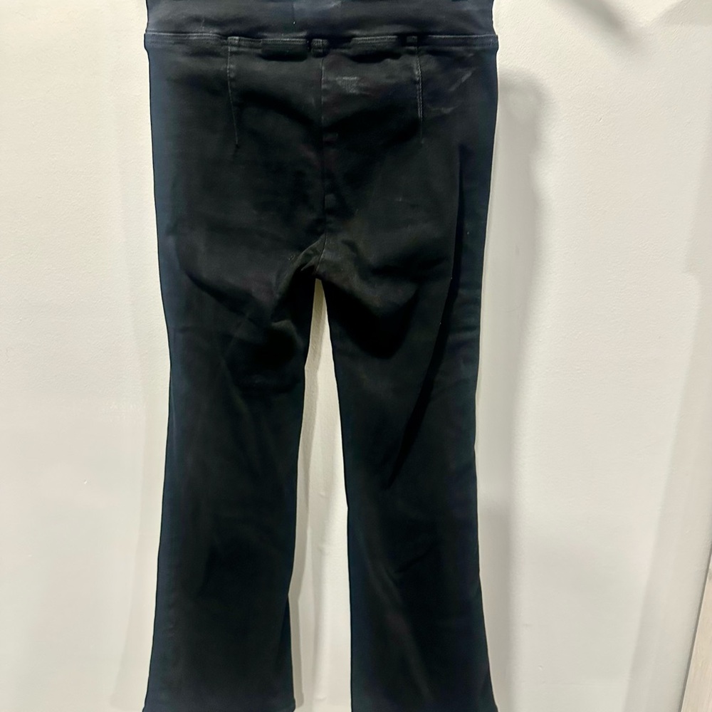 Frame JetSet Crop Mini Boot Pintuck Flare Jean Size 1 - Picture 5 of 11